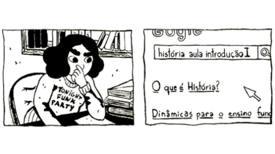 Aline Lemos – professora em quadrinhos