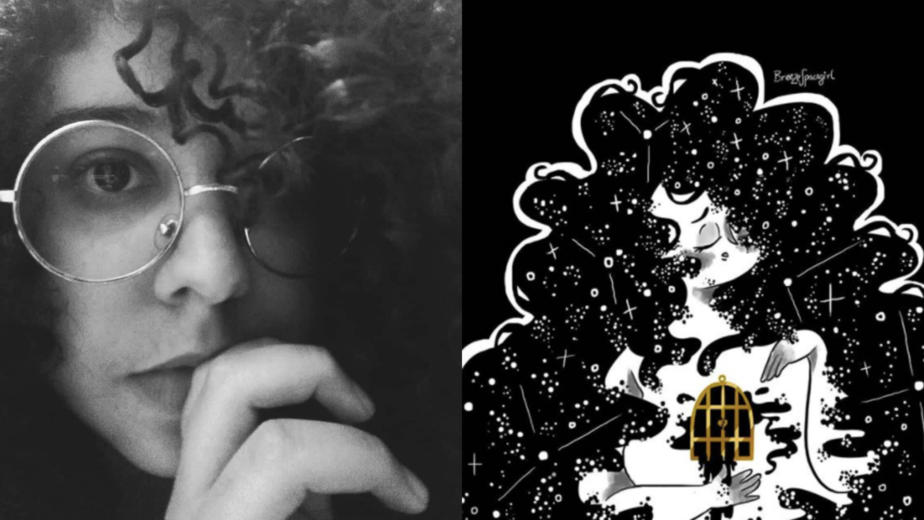 Ilustradora e quadrinista, Breeze Spacegirl indica quadrinistas negras e brasileiras para conhecer