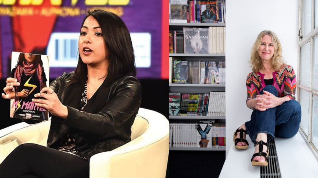 Sâmela Hidalgo fala sobre Karen Berger e Sana Almanat, mulheres que transformaram o mercado internacional de quadrinhos