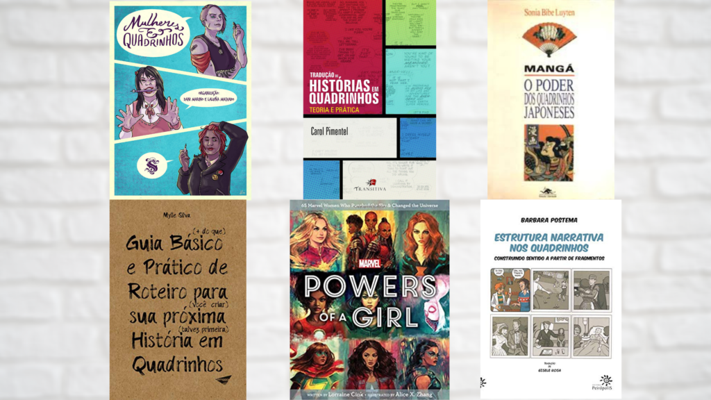 Sâmela Hidalgo indica 5 livros escritos por mulheres para estudar sobre histórias em quadrinhos