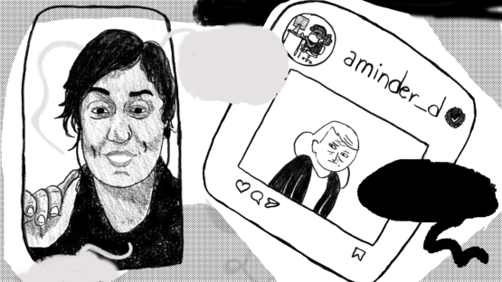 Entrevista Ilustrada Aminder Dhaliwal – Gabriela Gullich – Mina de HQ