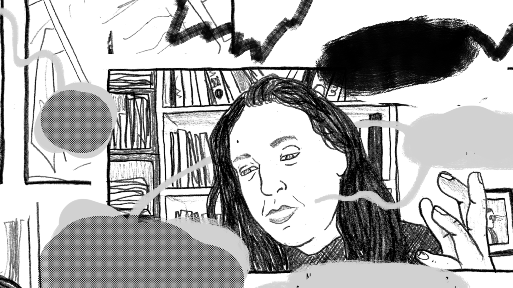 Entrevista em quadrinhos: Gabriela Güllich conversa com Rutu Modan, quadrinista israelense, autora de 