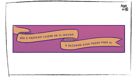 Quadrinho – Rhebeca Morais – Autocuidado – Mina de HQ