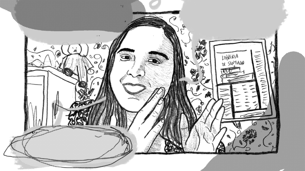 Entrevista ilustrada de Gabriela Güllich com Francisca Cárcamo (Panchulei), quadrinista e editora chilena