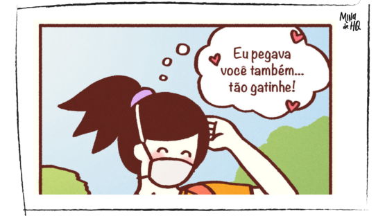 Quadrinho Mina de HQ LGBT