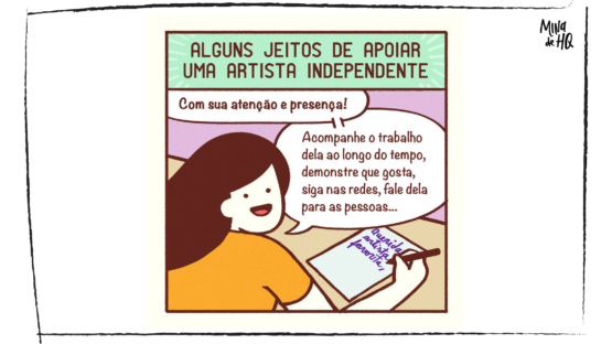 Apoie uma artista independente – Quadrinho – Mina de HQ
