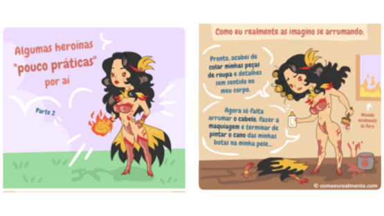 Como desenvolver personagens femininas sem ser machista