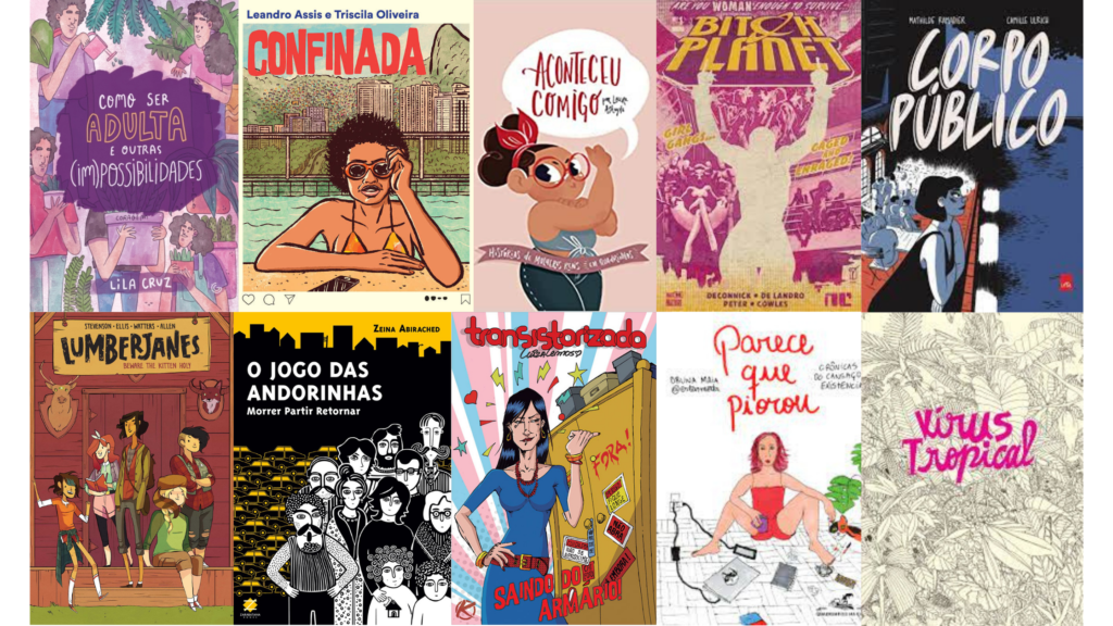 Cinco quadrinhos nacionais e outros cinco internacionais que trazem reflexões sobre a luta das mulheres contra o machismo