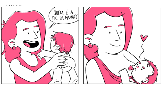 Quadrinho Vida de Mãe(s) #1